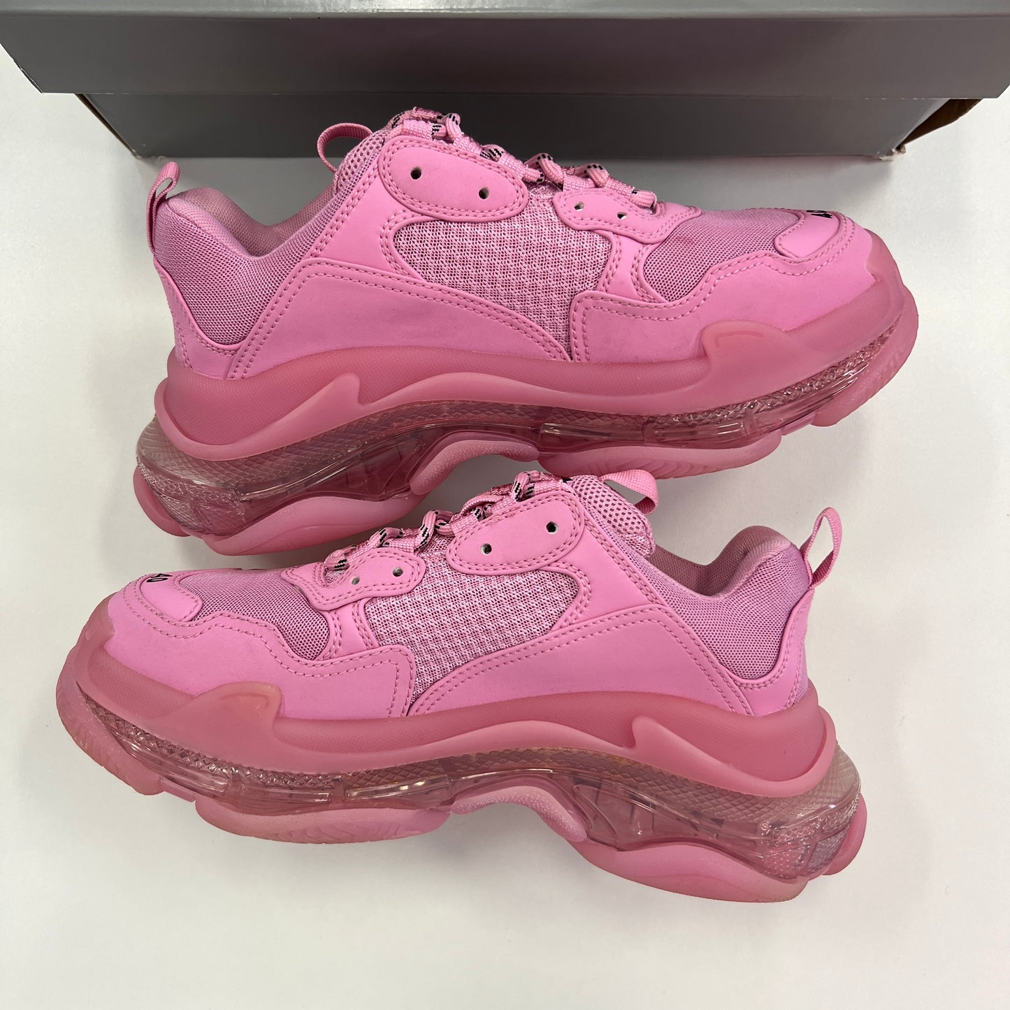 Balenciaga Triple S Pink Clear Sole (USED)