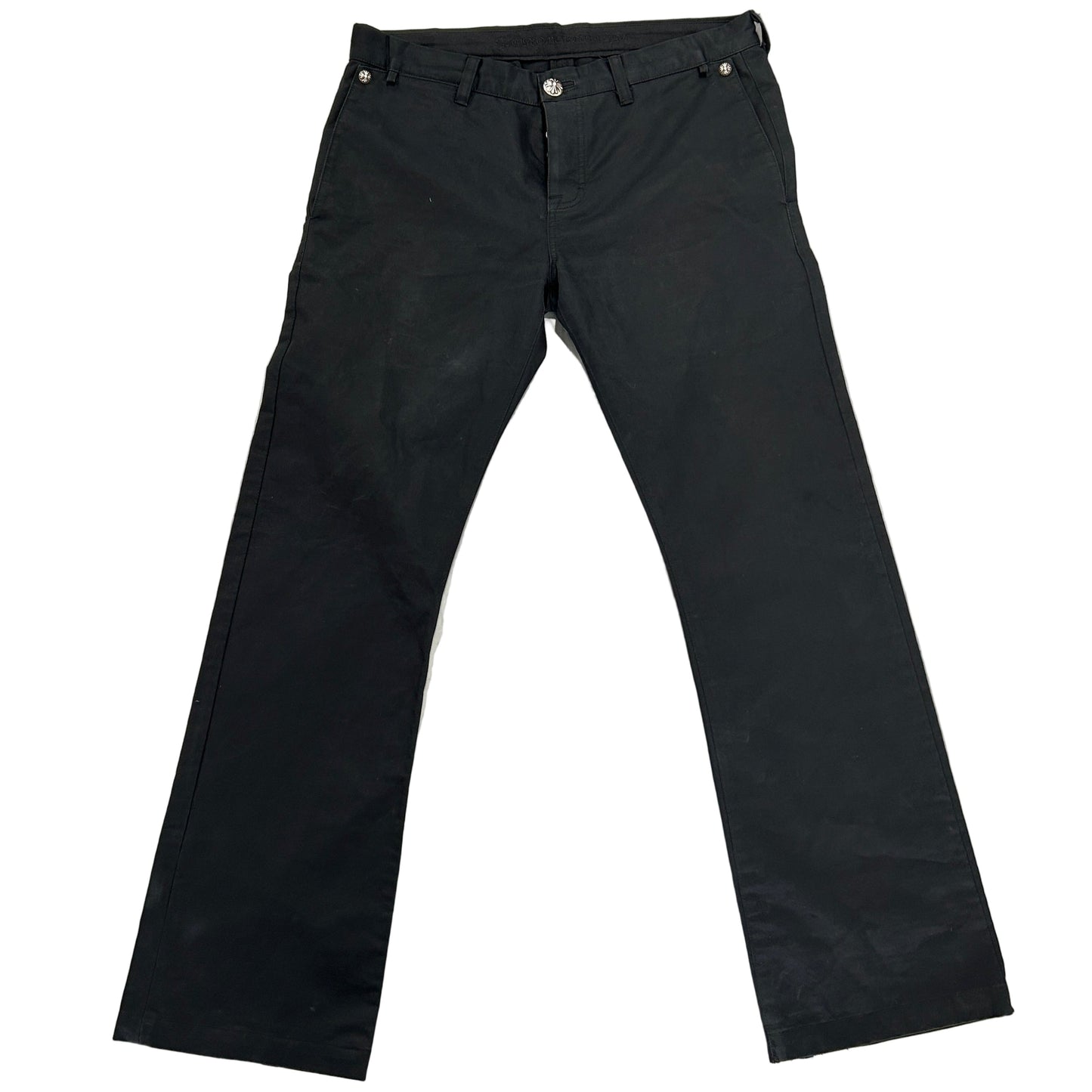 Chrome Hearts Matty Boy 99 Eye Black Chino Pants