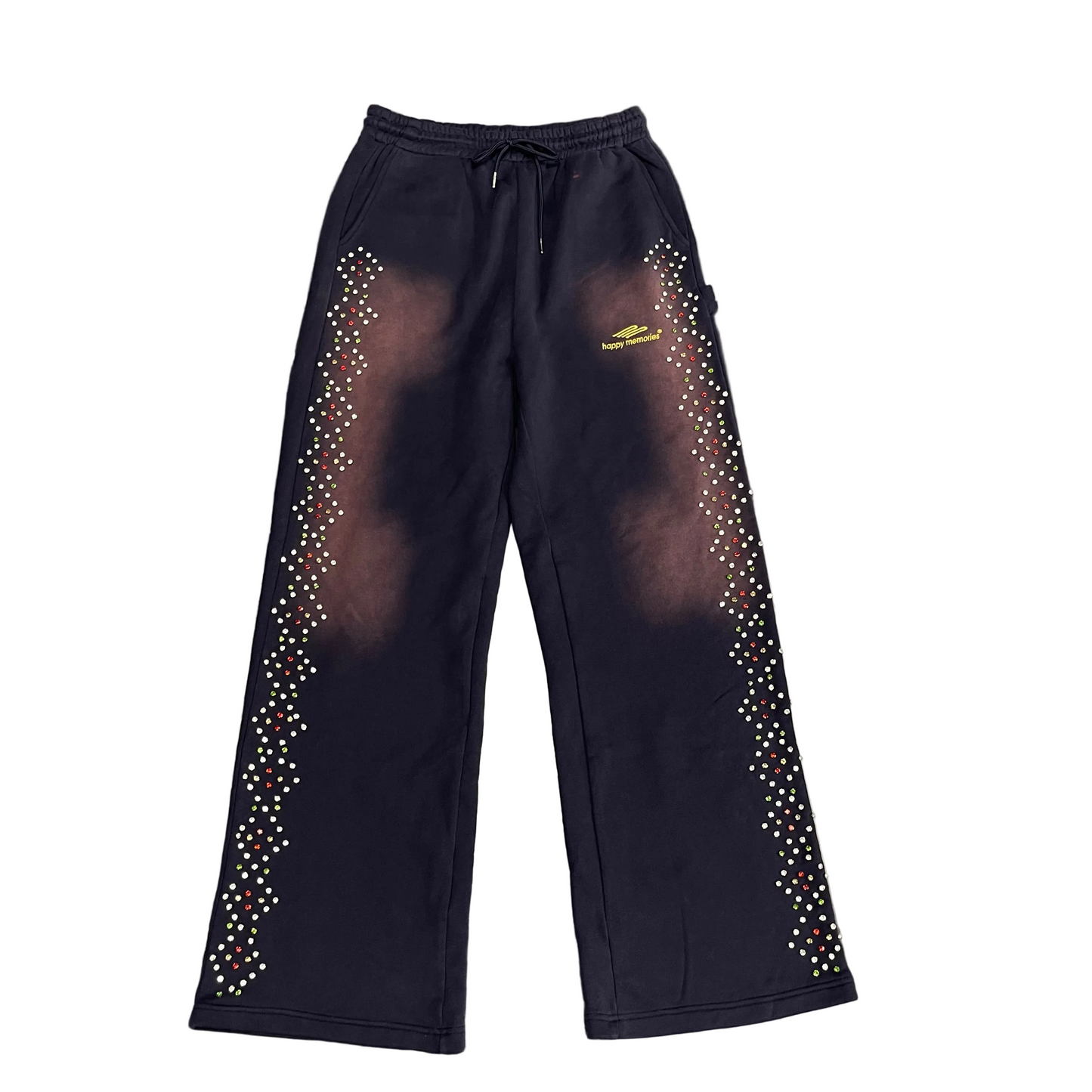 HMDD Crystal Sweatpants Navy Blue