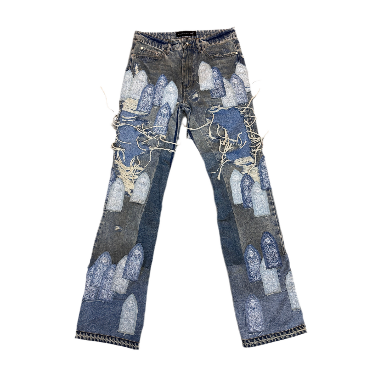 Who decides war blue window denim
