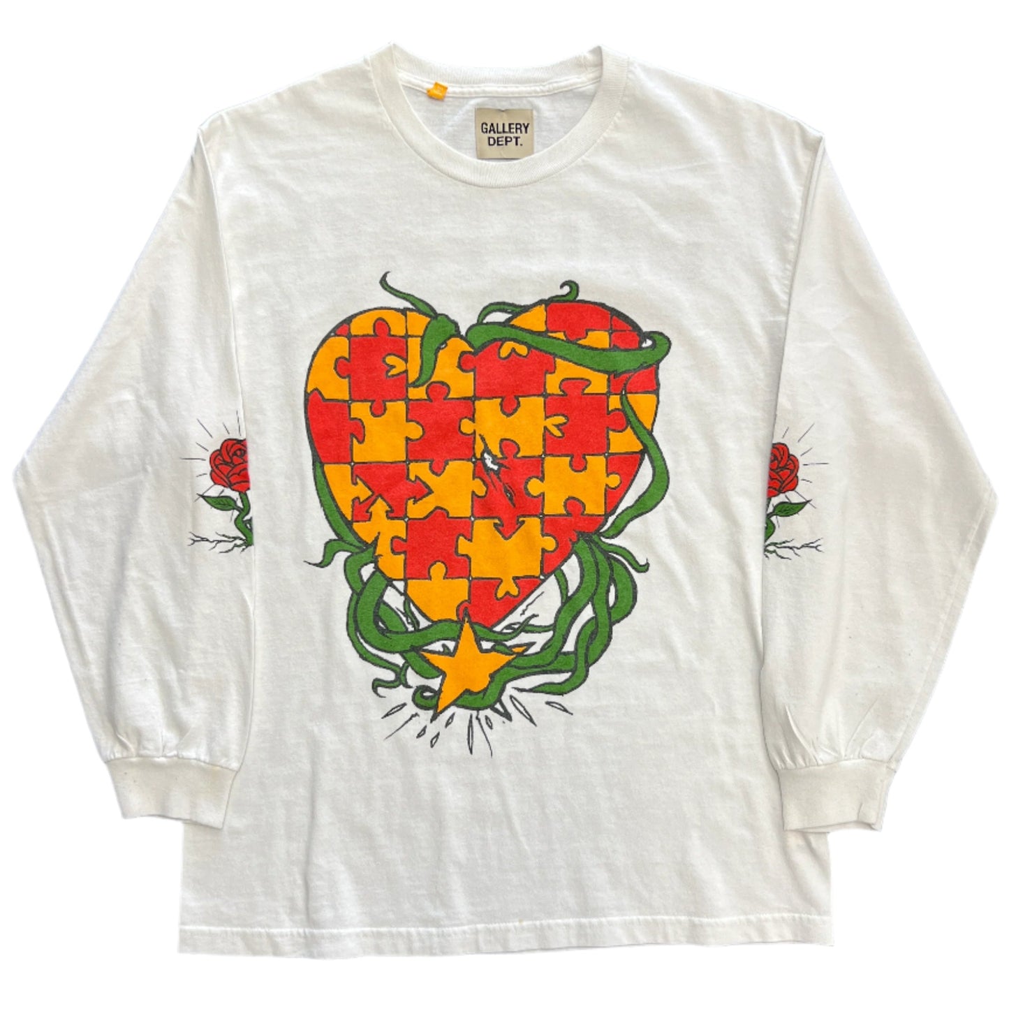 Gallery Dept Heart Puzzle Long-sleeve Tee