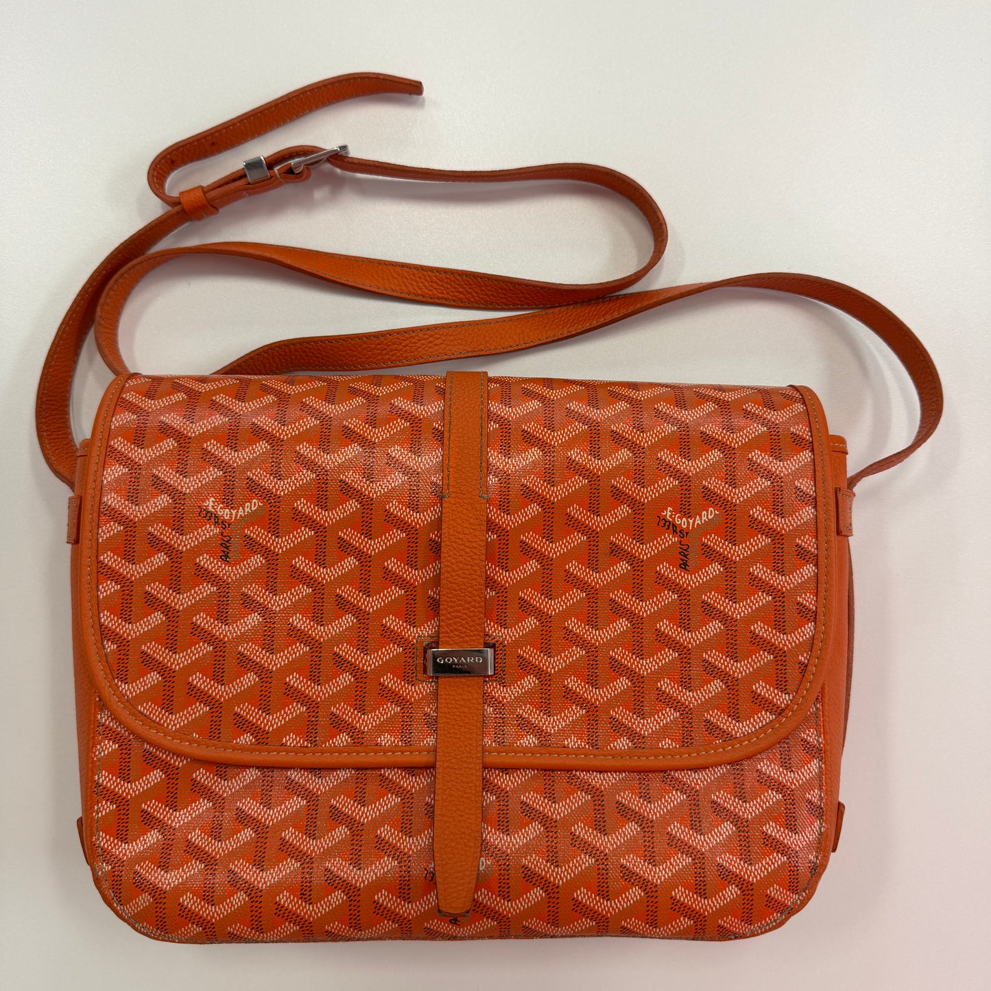 Goyard Belvedere II MM Messenger Bag Orange