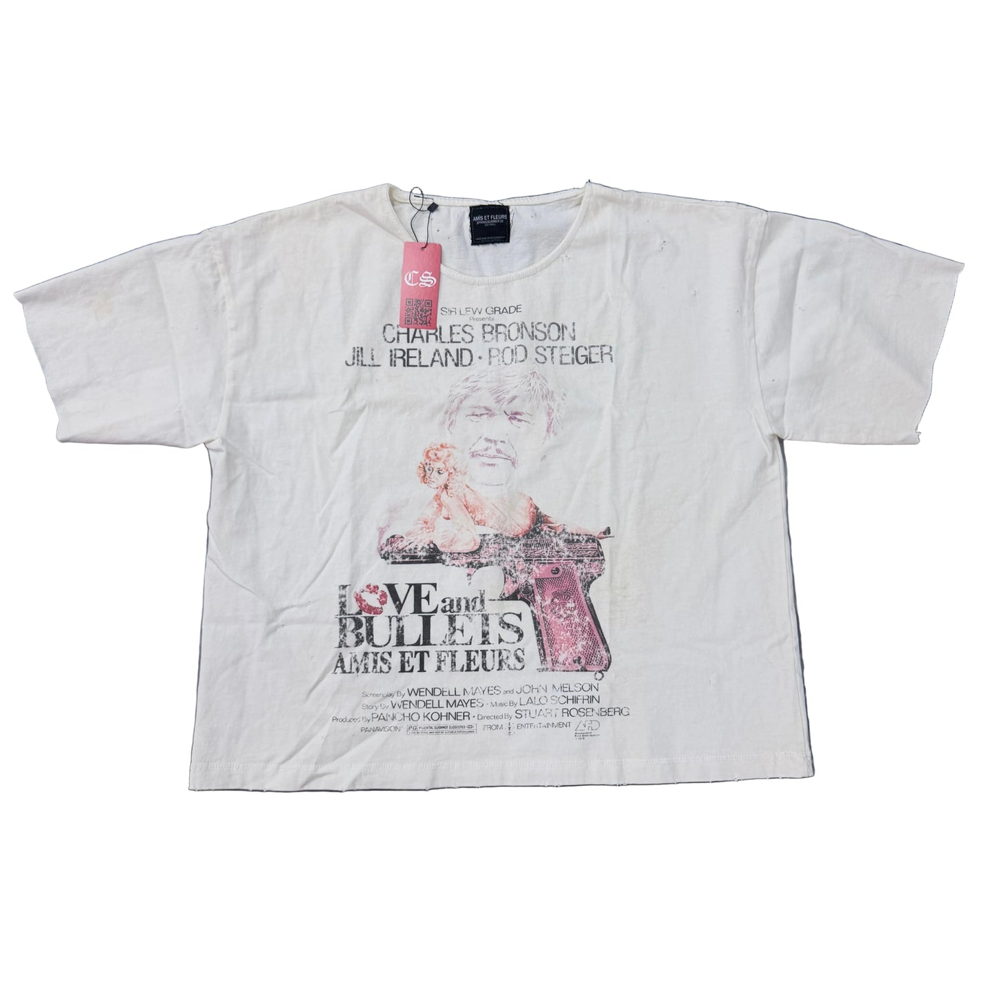 AMIS ET FLEURS “Love and Bullets" t-shirt