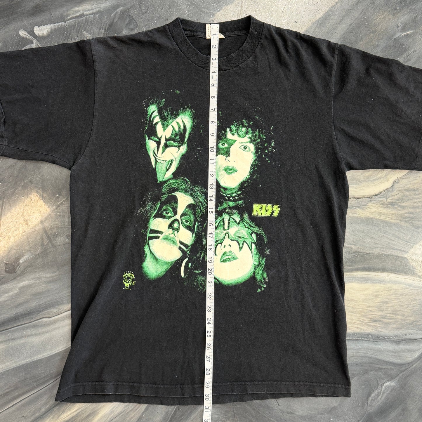 Vintage 1996 Kiss Glow In The Dark Band Tee