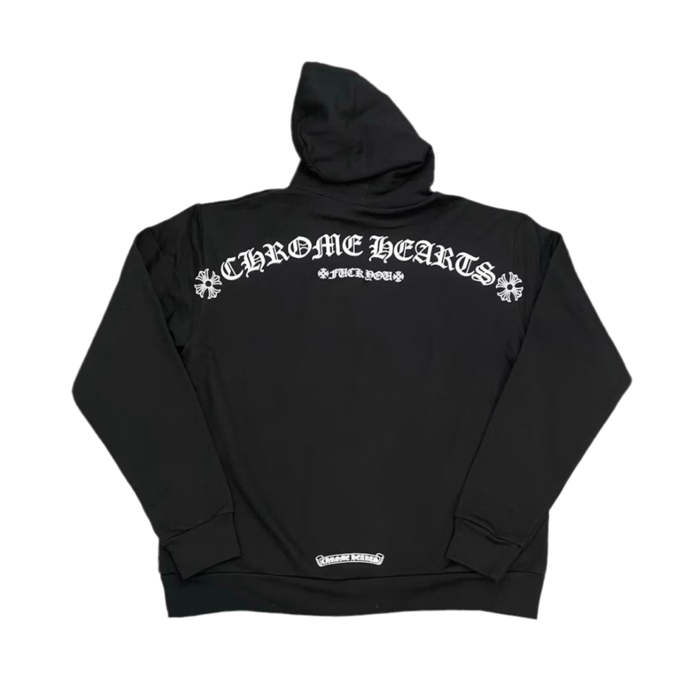 Chome Hearts Fuck You Arc Zip Up
