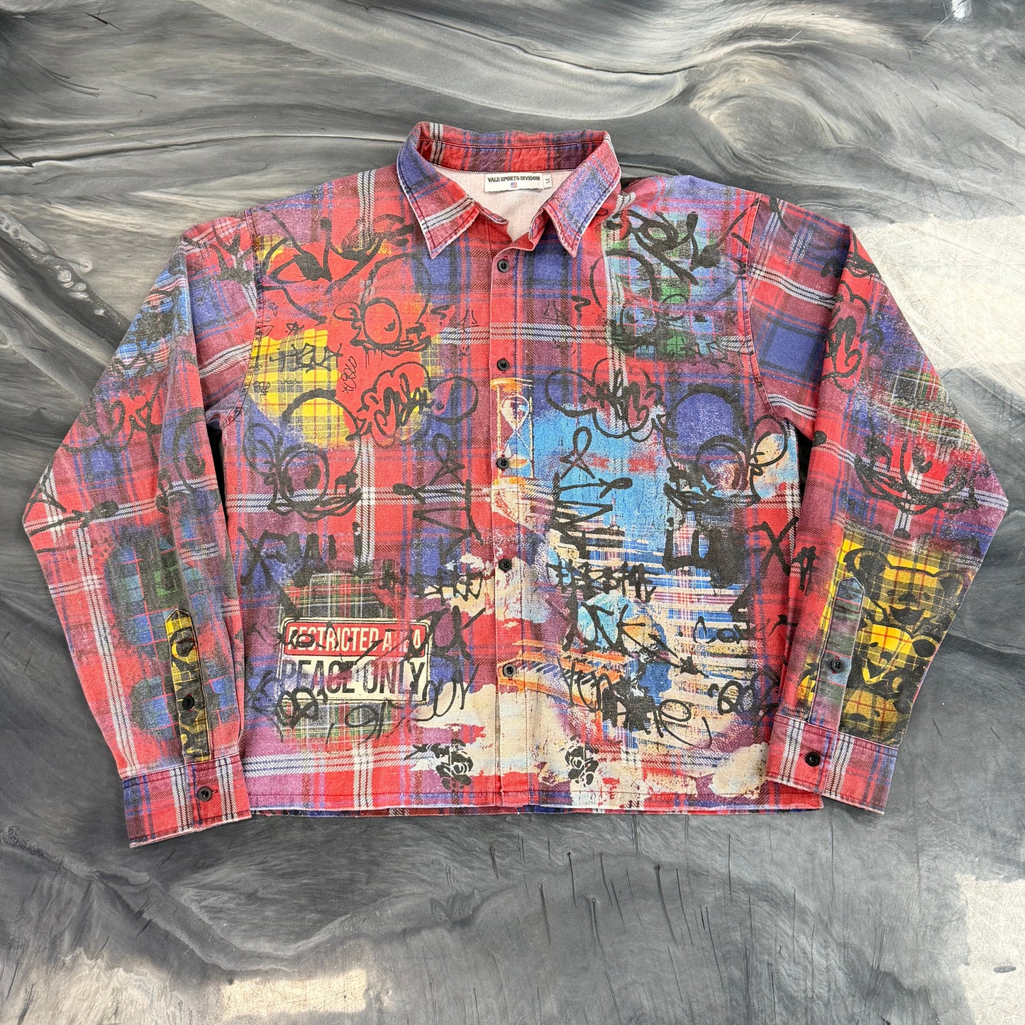 Vale Forever Graffiti Flannel