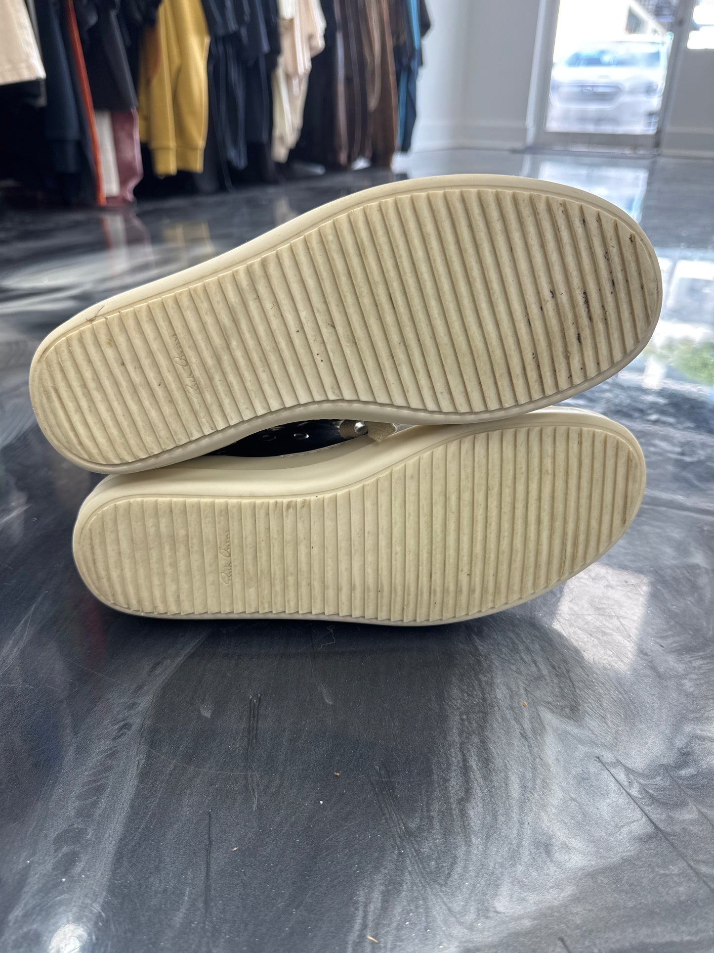 Rick Owen mainline ramone high black (USED NO BOX)