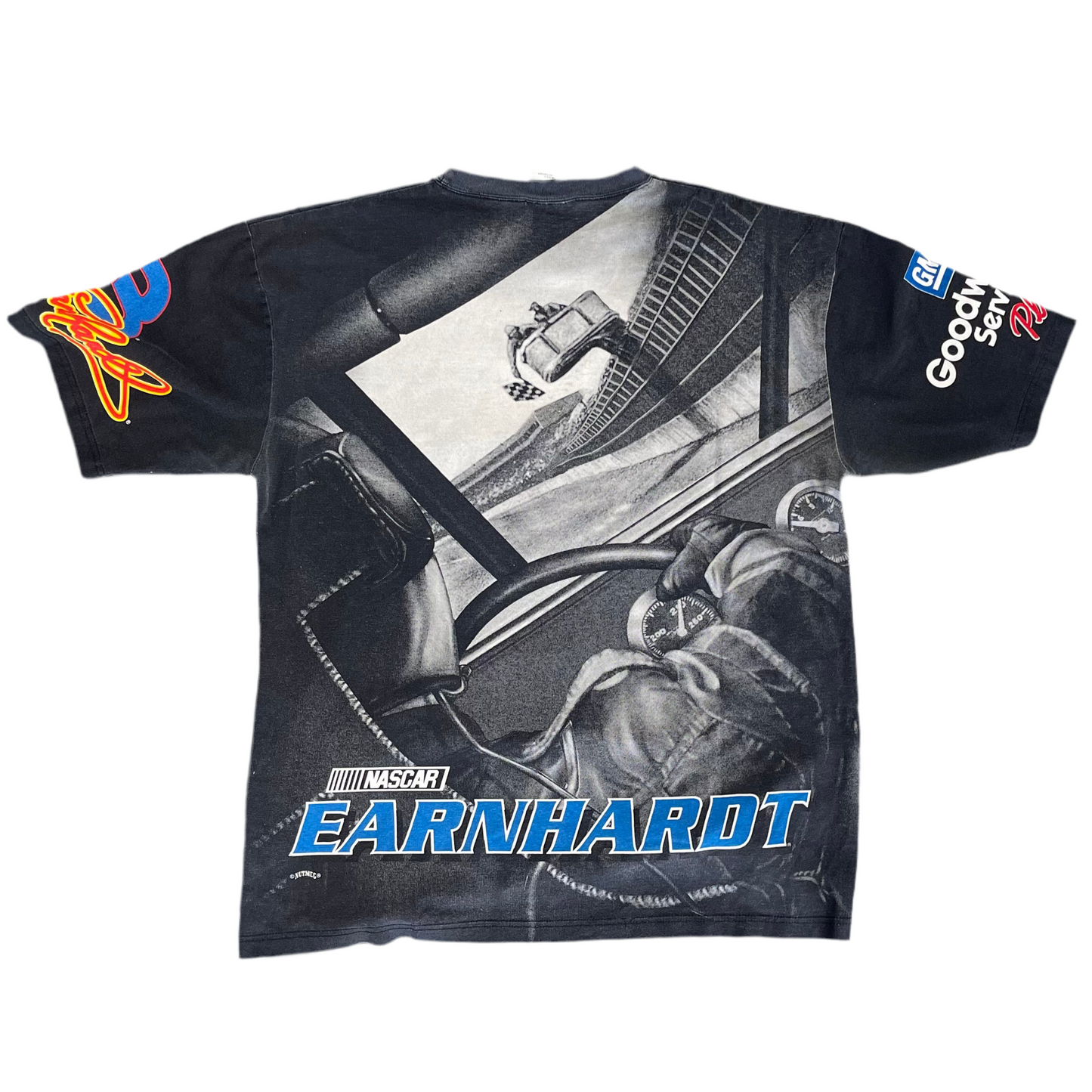 Vintage Dale Earnhardt POV AOP Driving Tee
