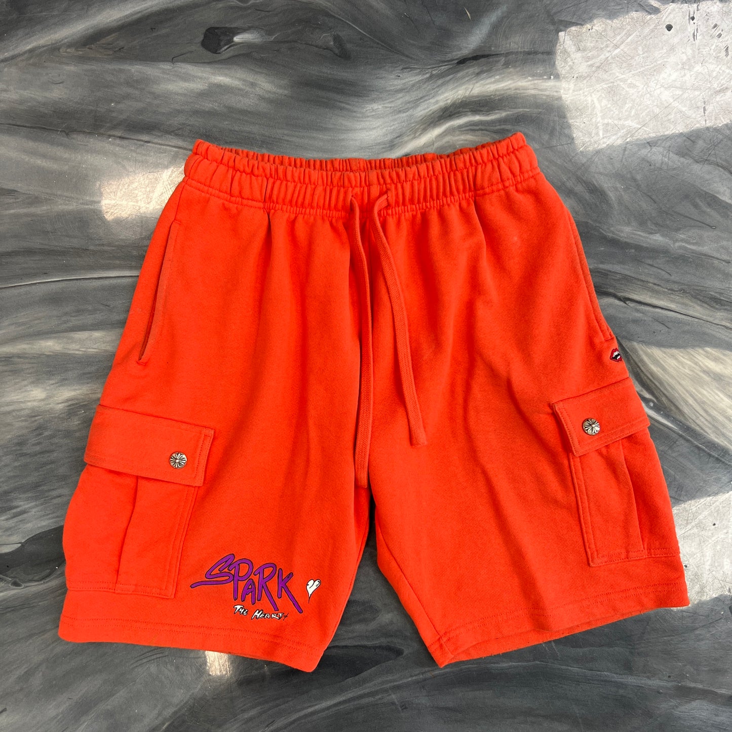 Chrome Hearts Matty Boy Spark Sweat Shorts