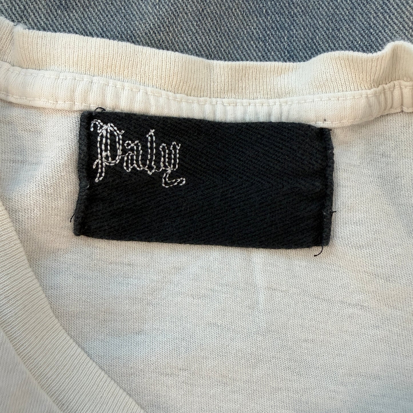 Paly Hollywood Sobriety Is A Cult Tee White