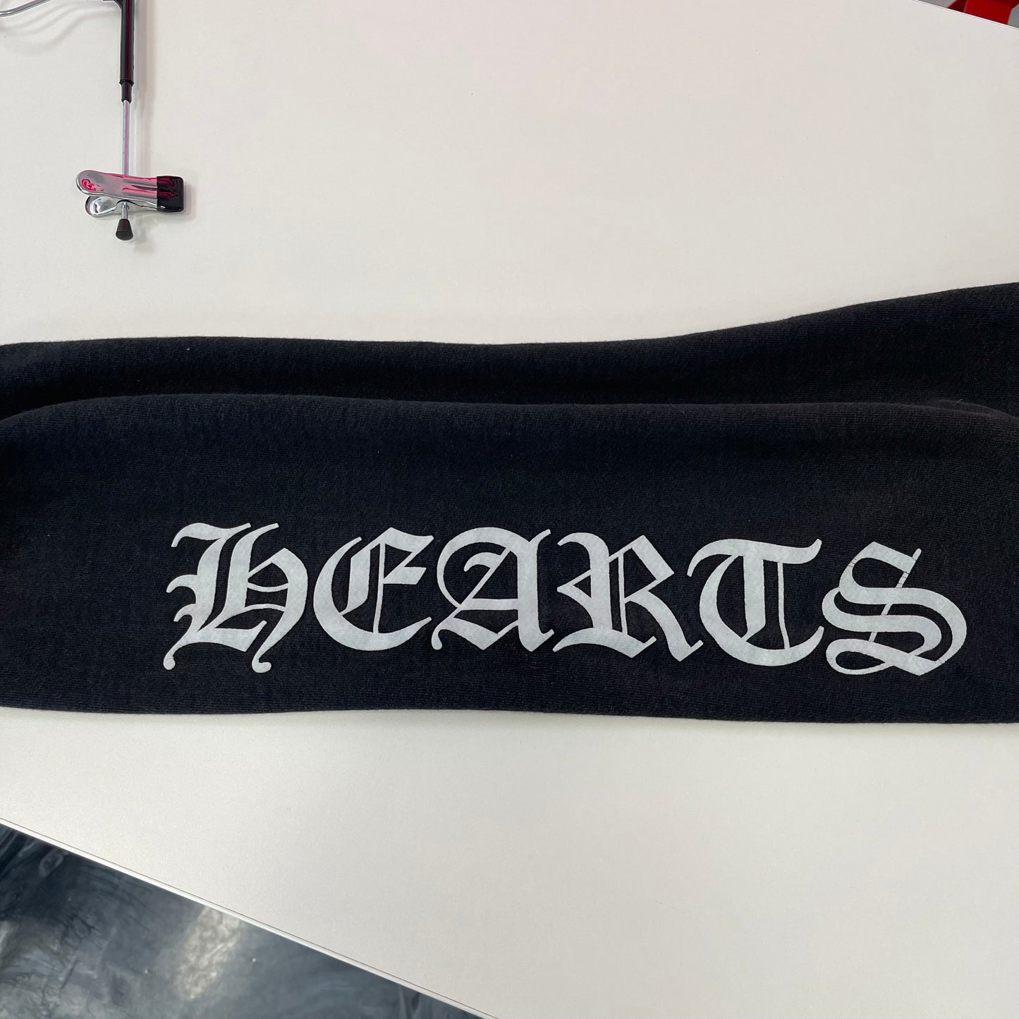 Chrome Hearts Black Horseshoe Logo Sweatpants