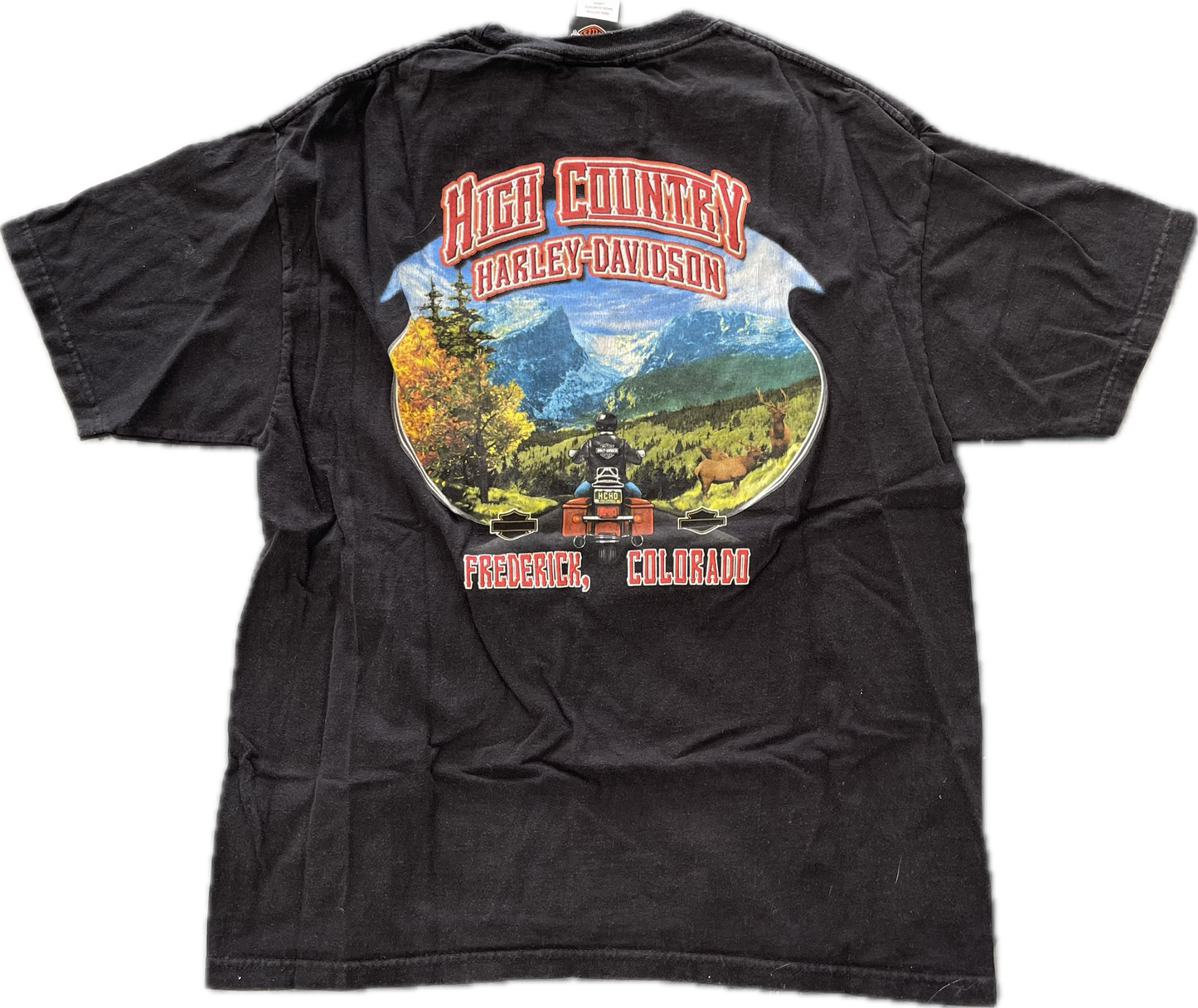Vintage Harley Davidson “Flaming Colorado” T shirt