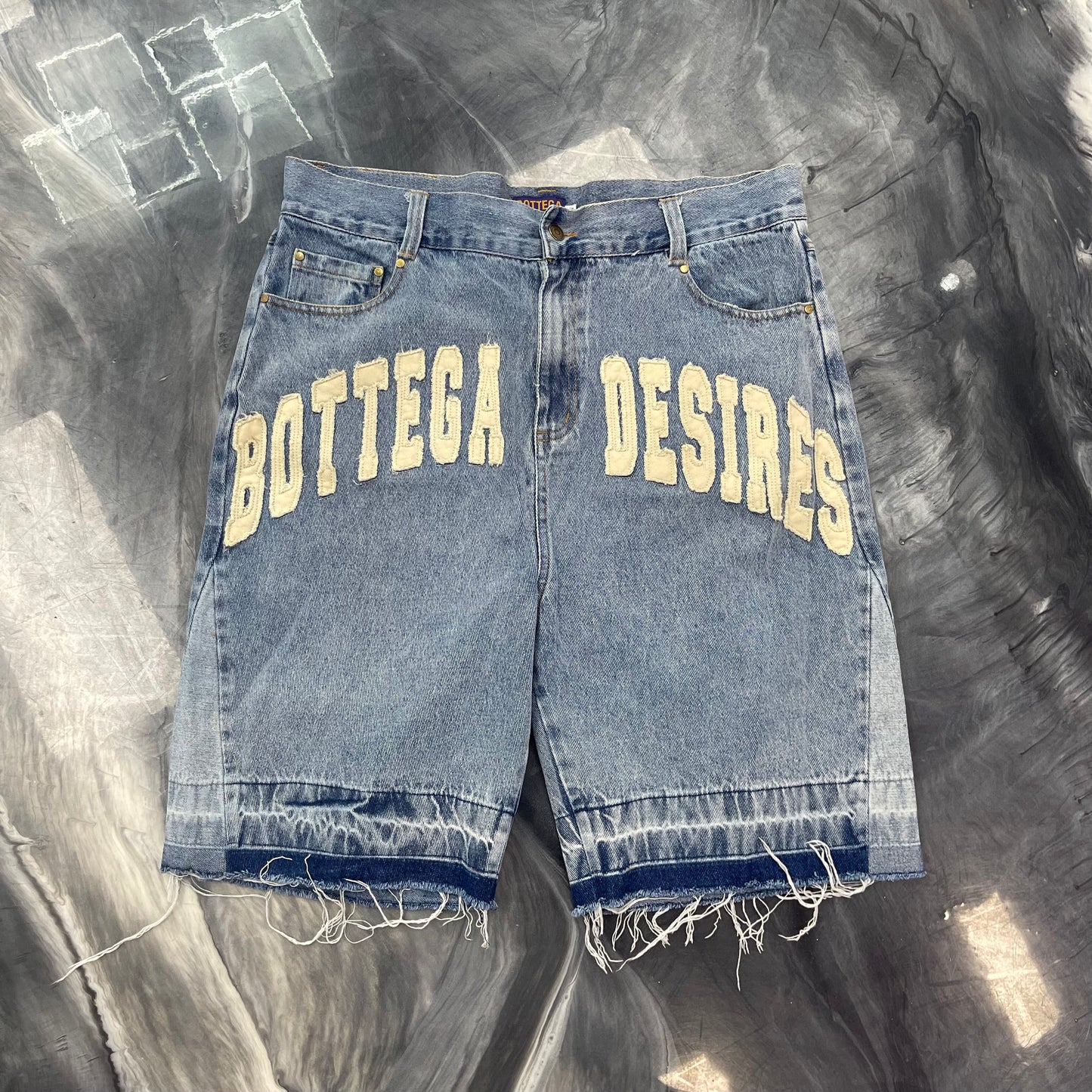 Bottega Desires Denim
Shorts