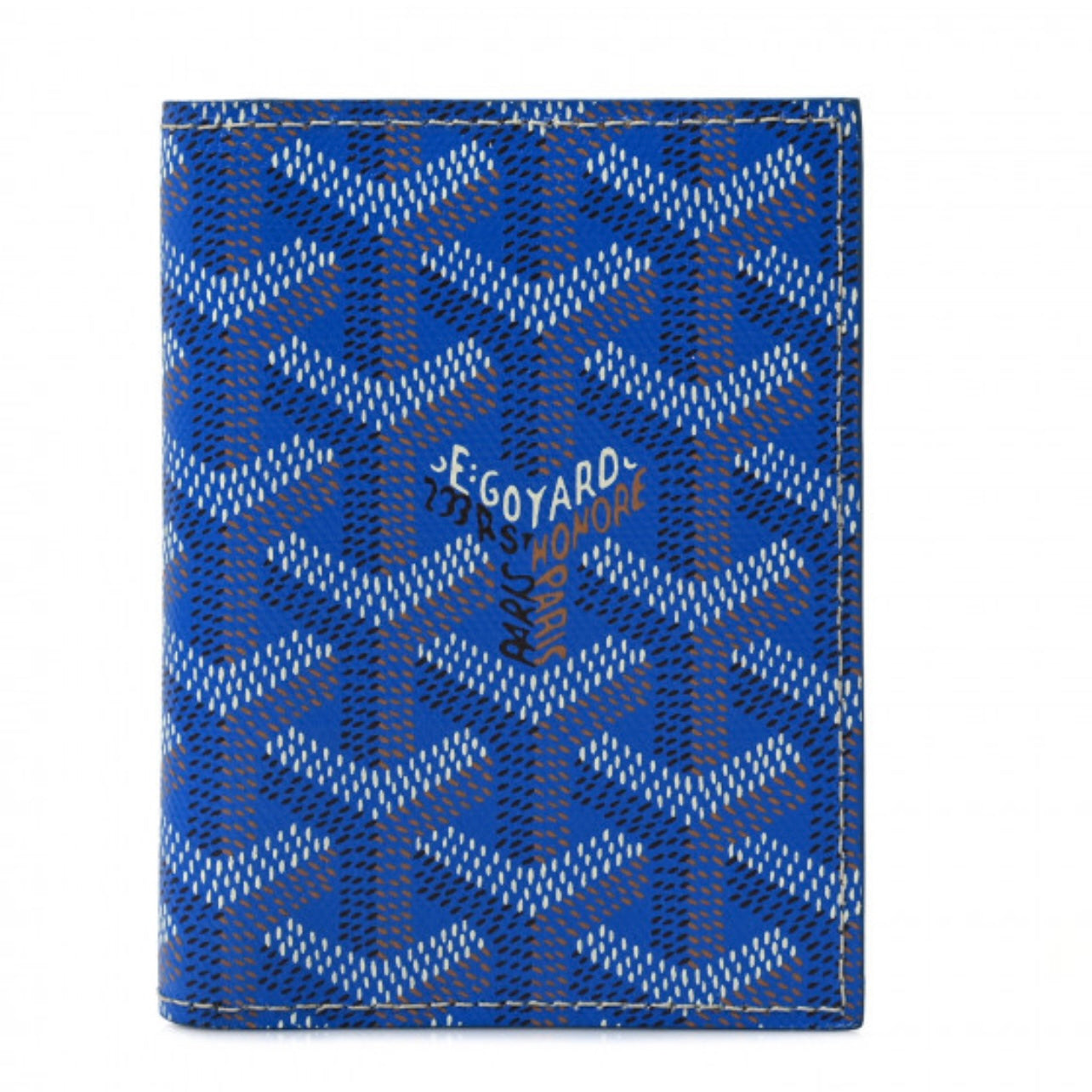GOYARD Goyardine Saint Marc
Folding Card Case Blue