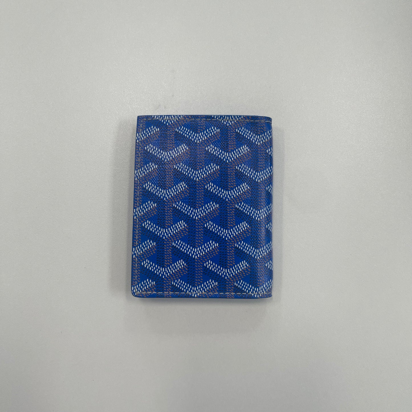 GOYARD Goyardine Saint Marc
Folding Card Case Blue