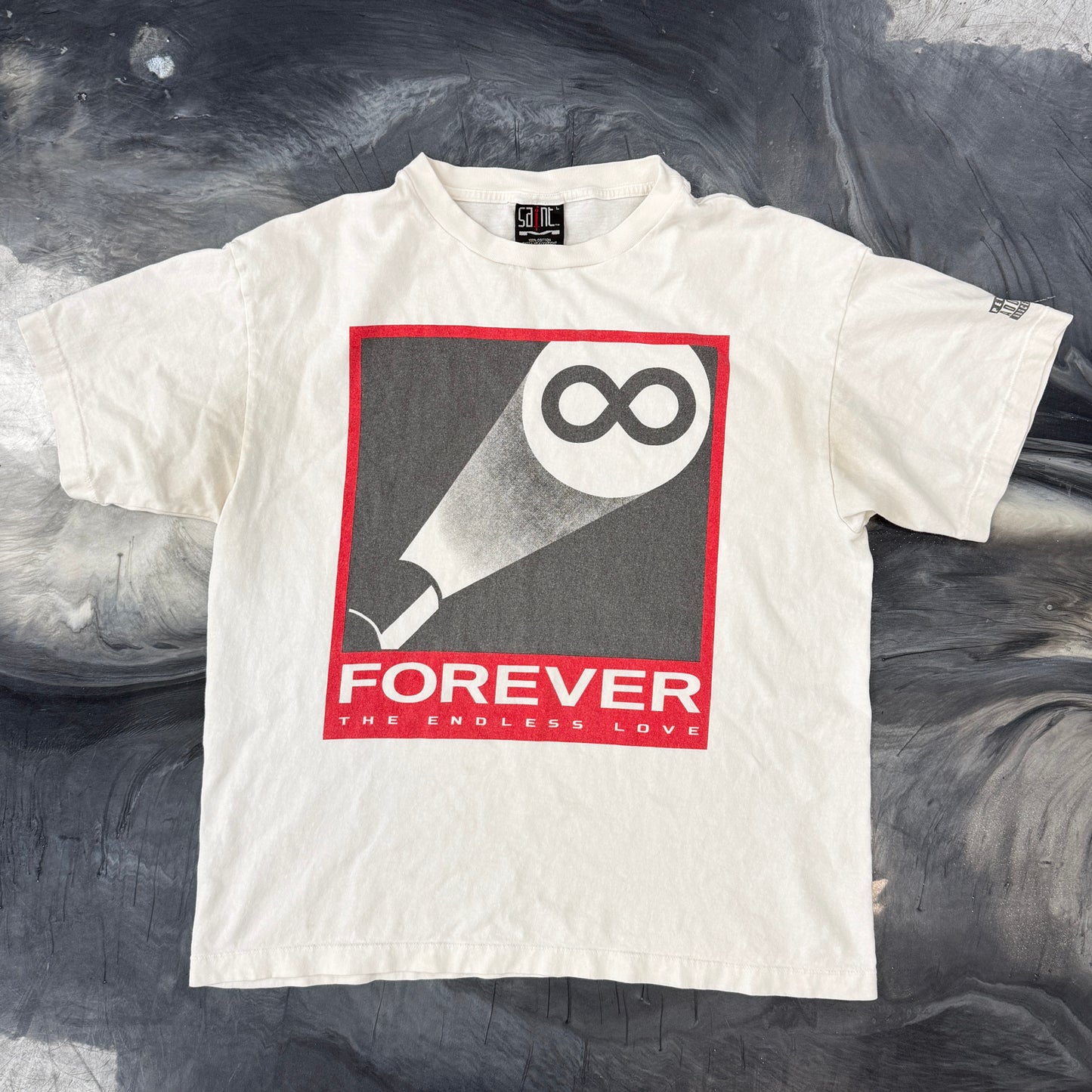 Saint Michael July Short Sleeve Tee White