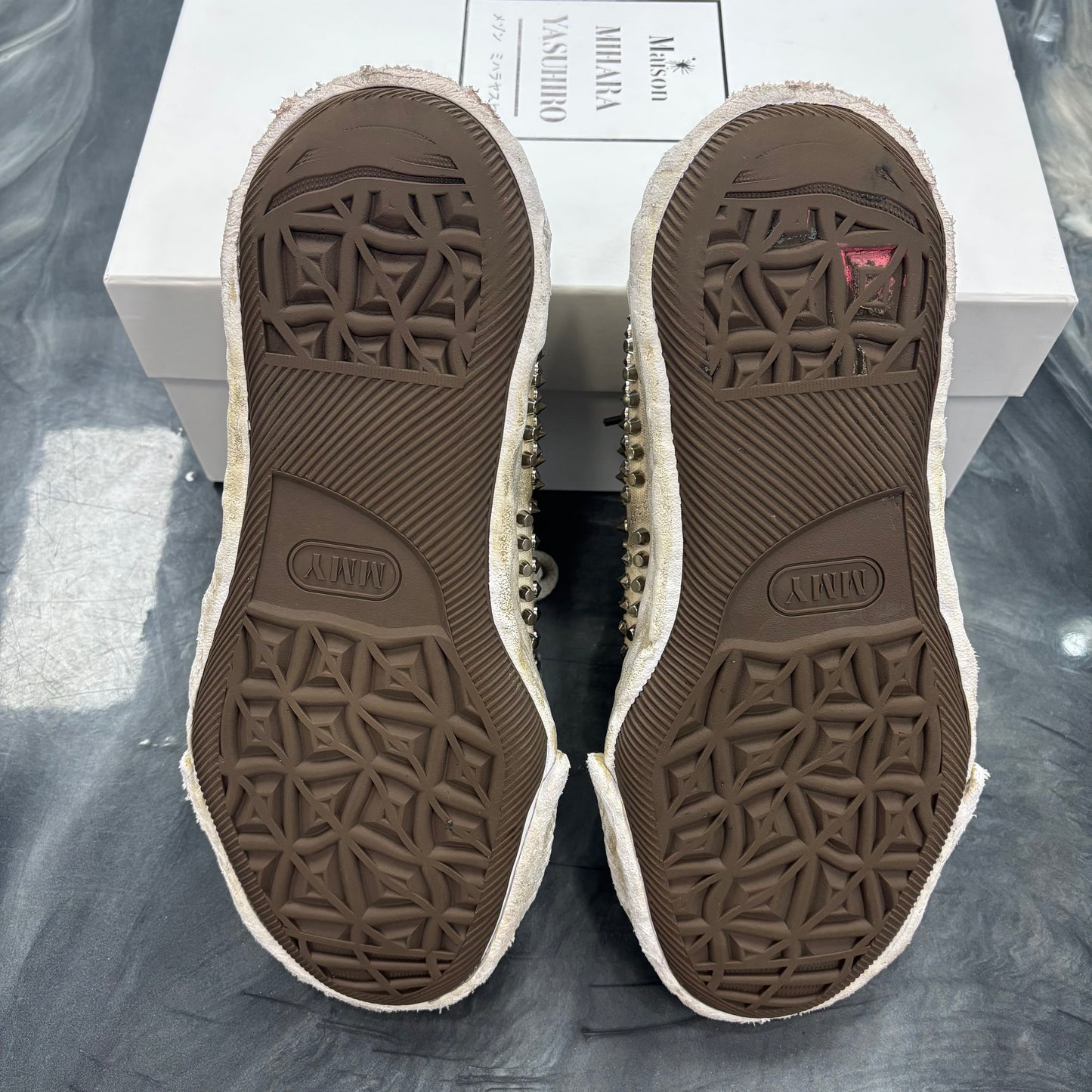 Maison Mihara Yasuhiro
Peterson 23 Studded Low OG Sole (USED)