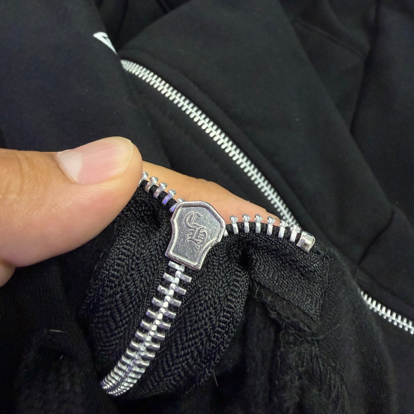 Chrome Hearts Foti Zip Up Hoodie