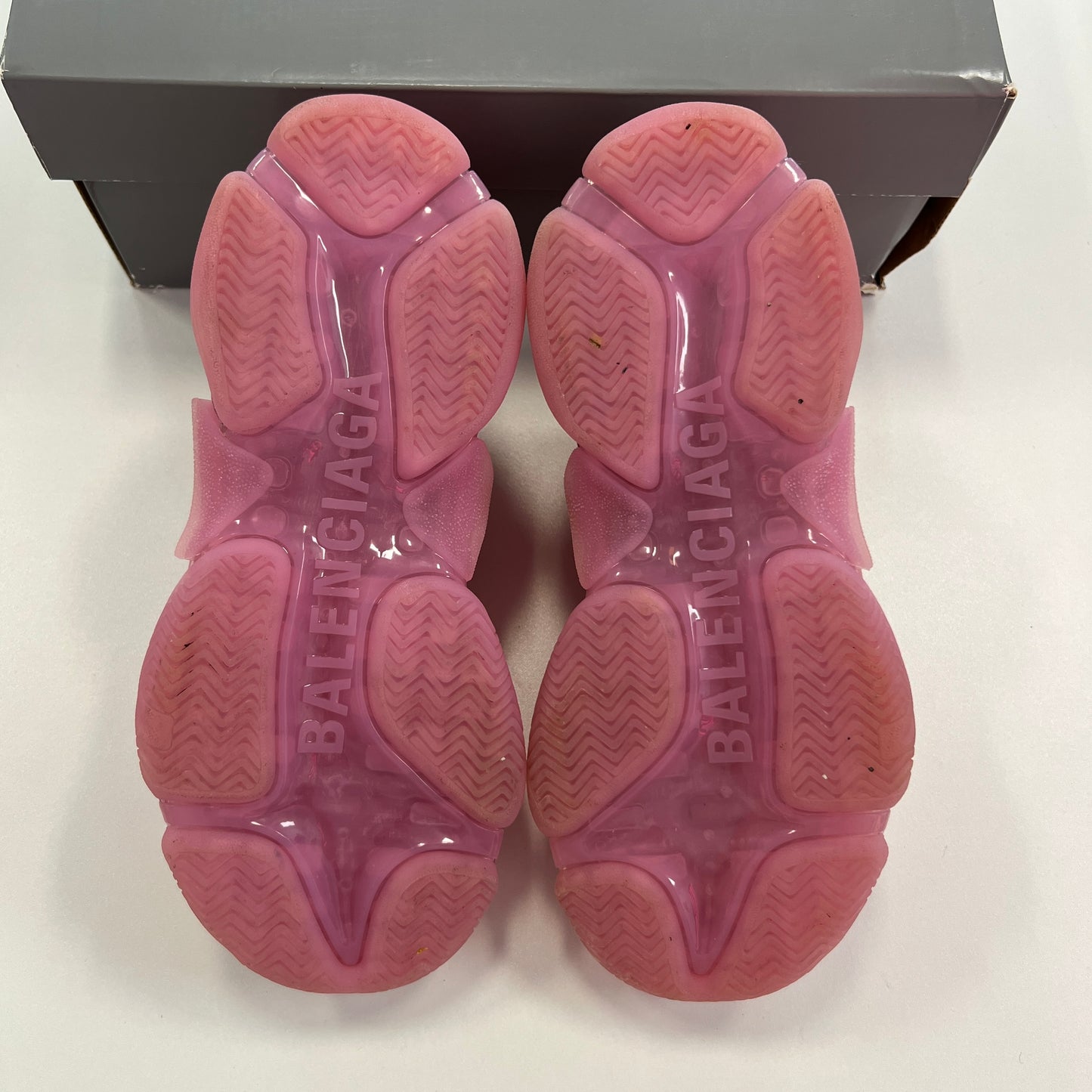 Balenciaga Triple S Pink Clear Sole (USED)