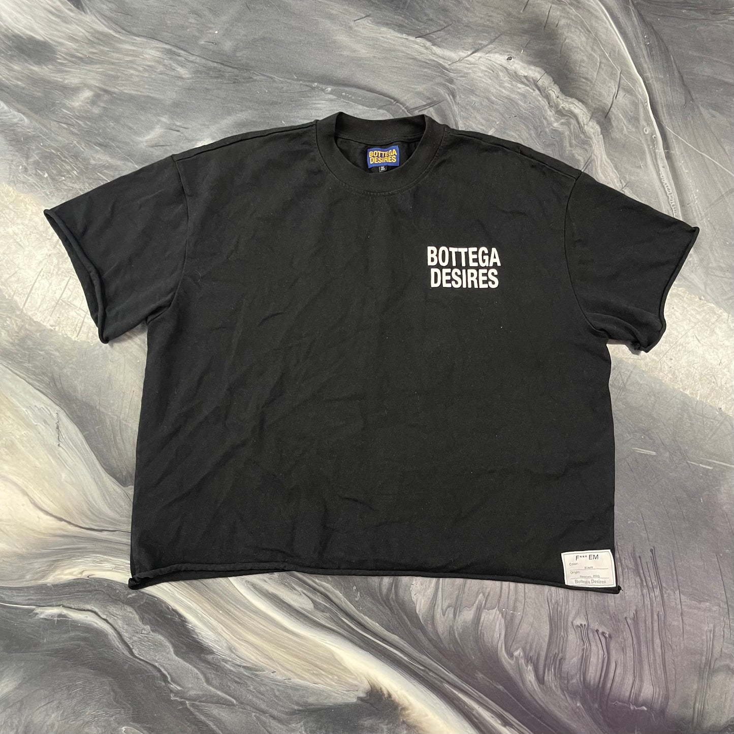 BOTTEGA DESIRES F*** EM T-SHIRT
BLACK