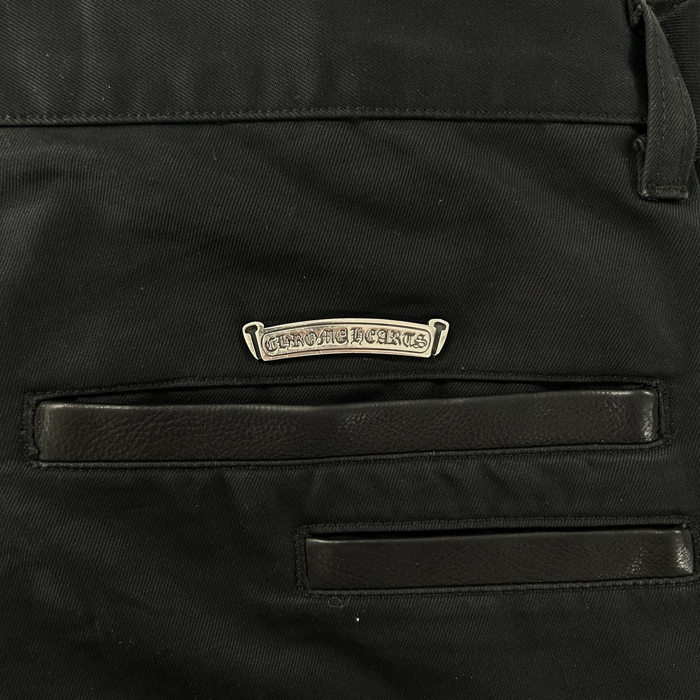 Chrome Hearts Matty Boy 99 Eye Black Chino Pants
