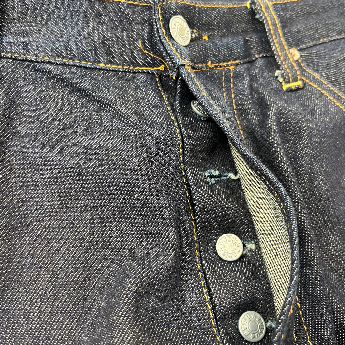 Evisu Multi Pocket Blue Denim Jeans