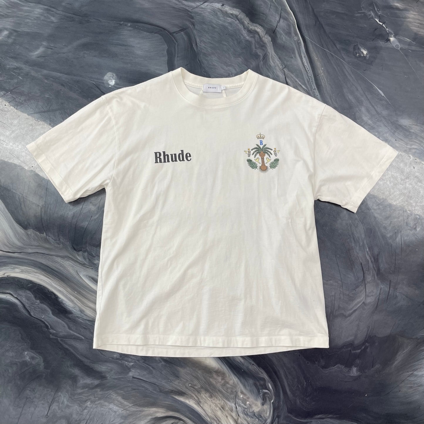 Rhude Moonlight Tropics Tee
Vintage White