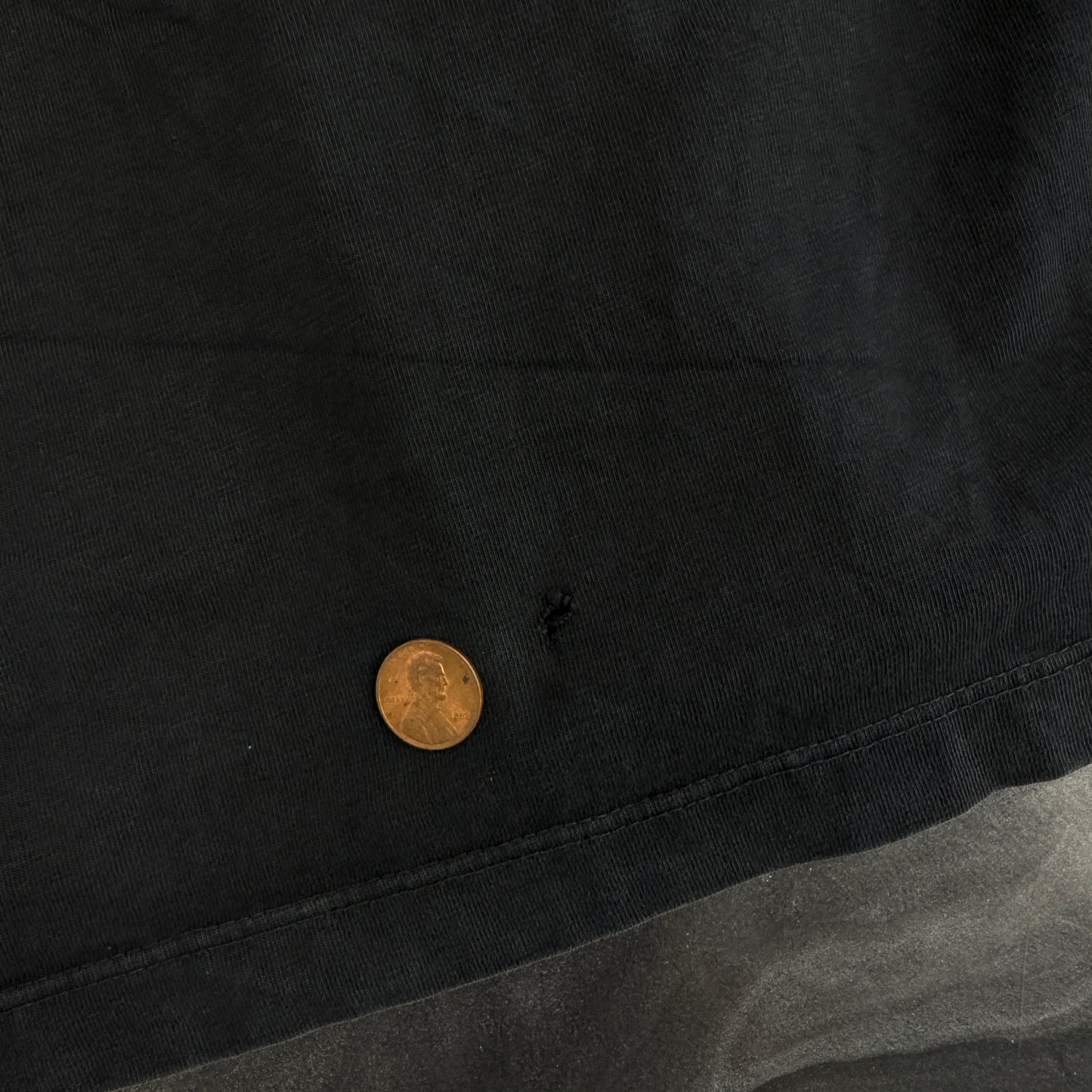 Rhude Monaco Vintage Washed Black Tee