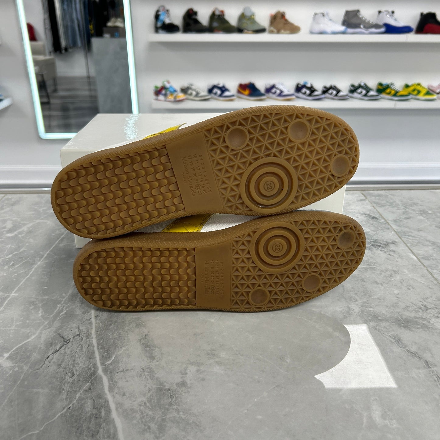 Maison Margiela Croc Leather & Suede Sneaker (Used)