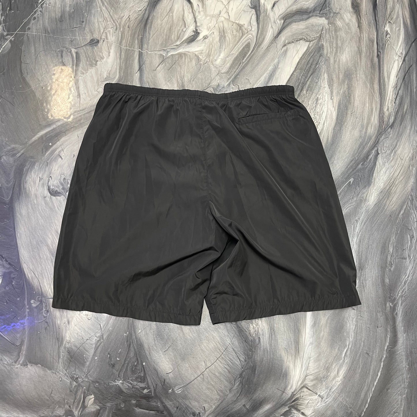 PALM ANGELS Logo-Print Swim Shorts