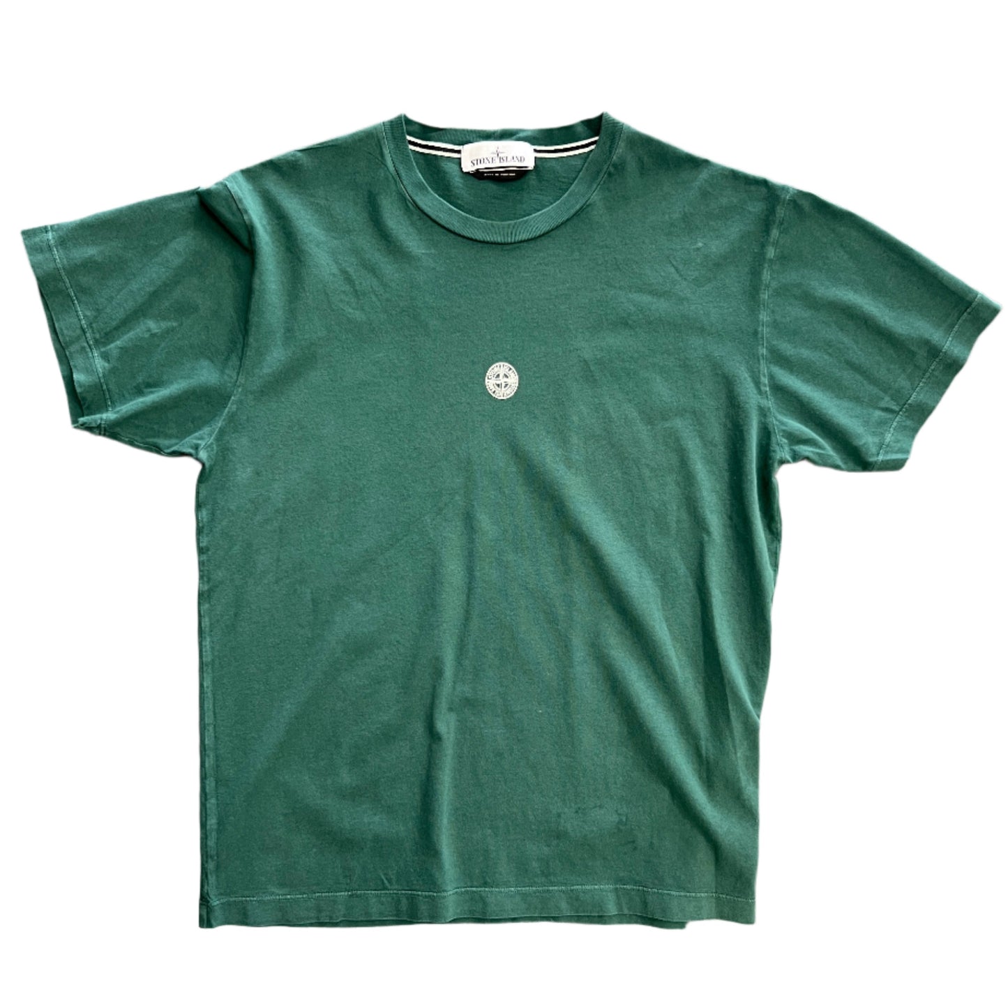 Stone Island Lettering One Tee Green
