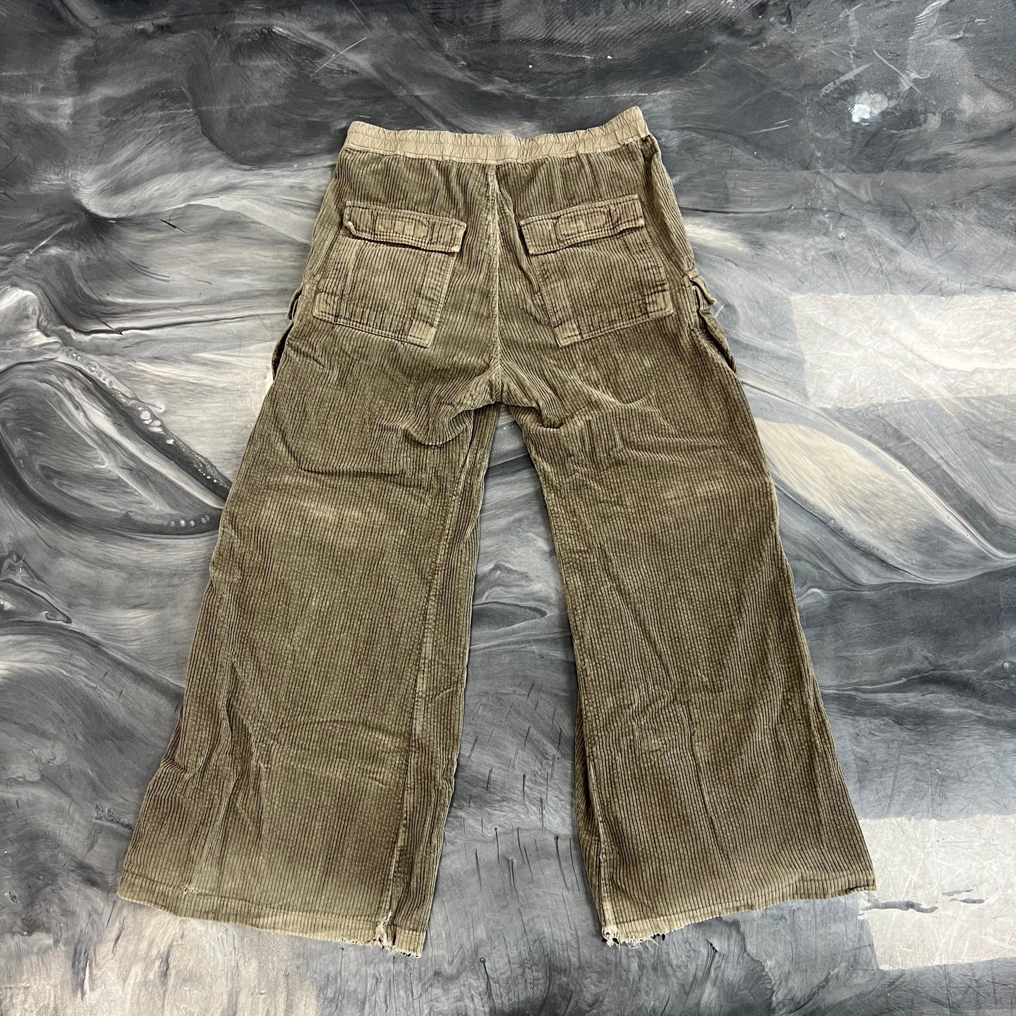 Rick Owens DRKSHDW Corduroy Jumbo Bela Cargo Pants