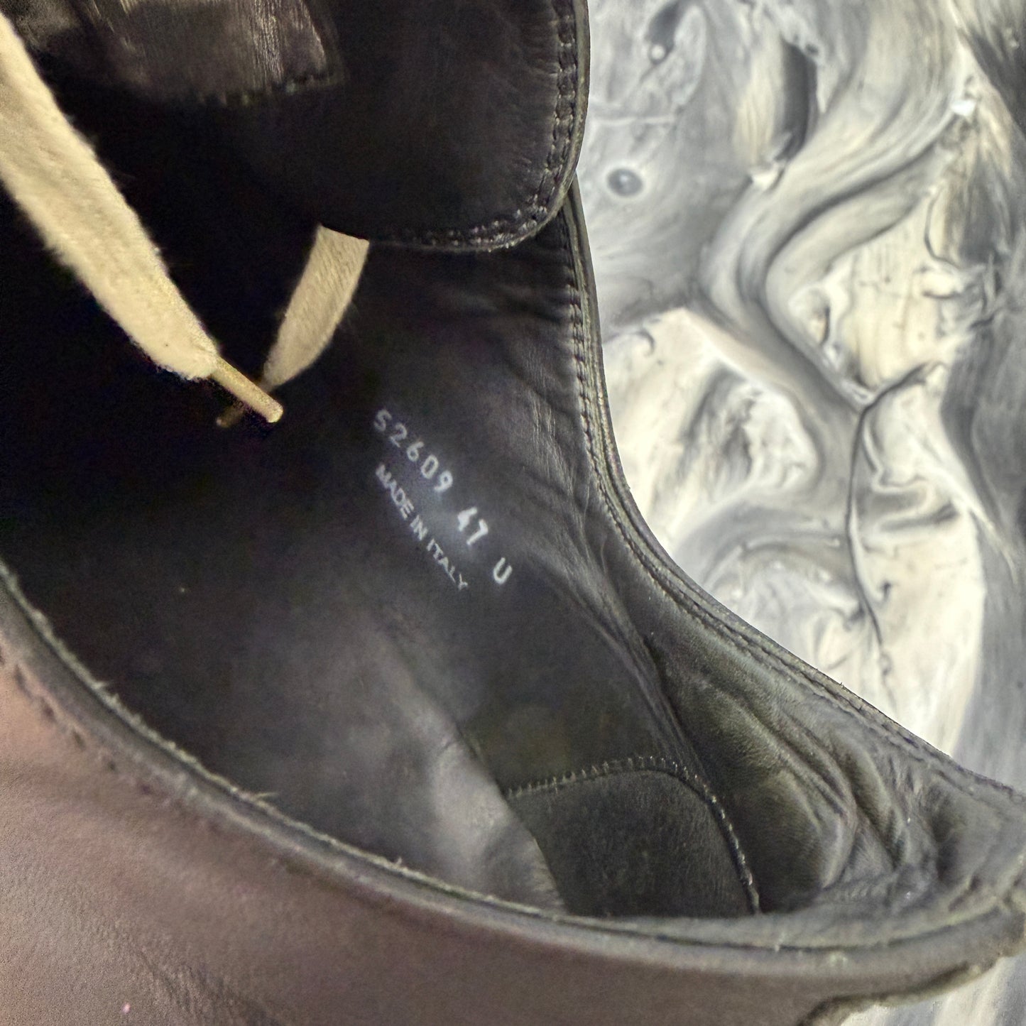 Rick Owens Low Top Ramone’s (Used)(No Box)