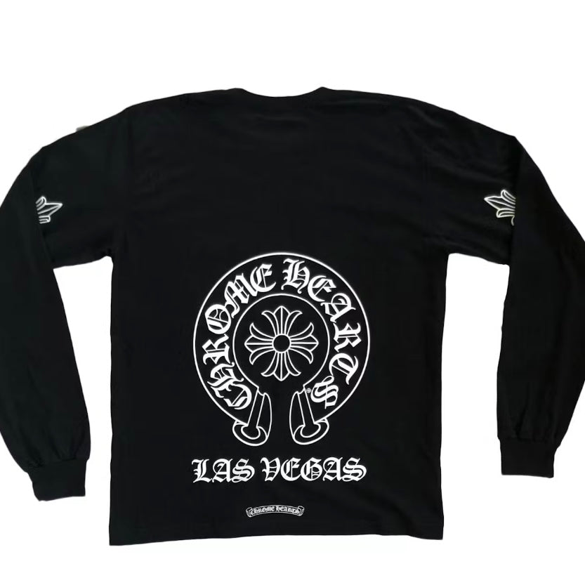 Chrome Hearts Las Vegas Exclusive L/S T-shirt Black