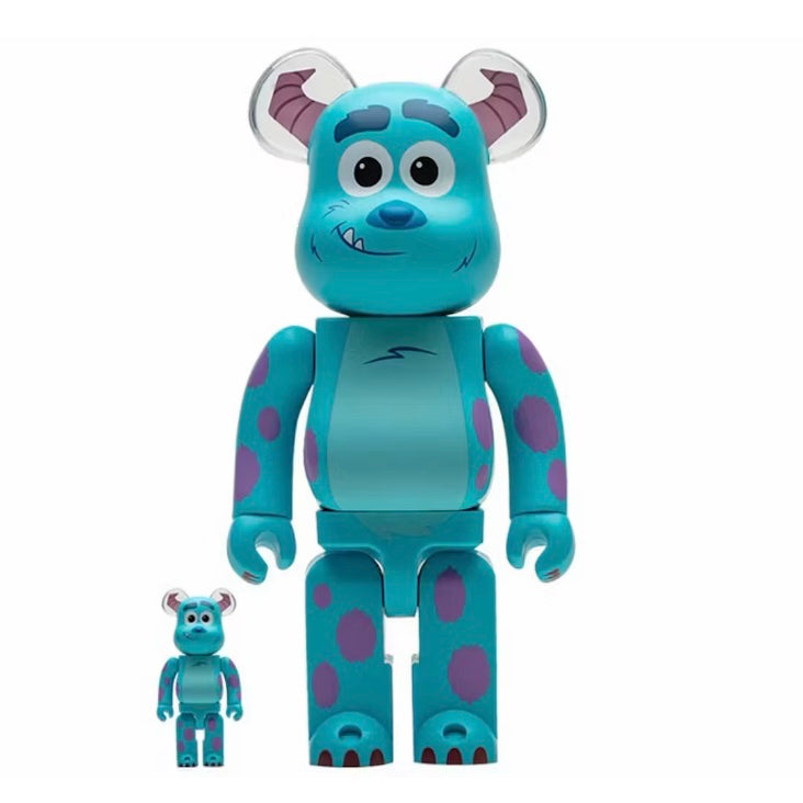 Bearbrick Disney Pixar Monsters, Inc. Sulley 100% & 400% Set