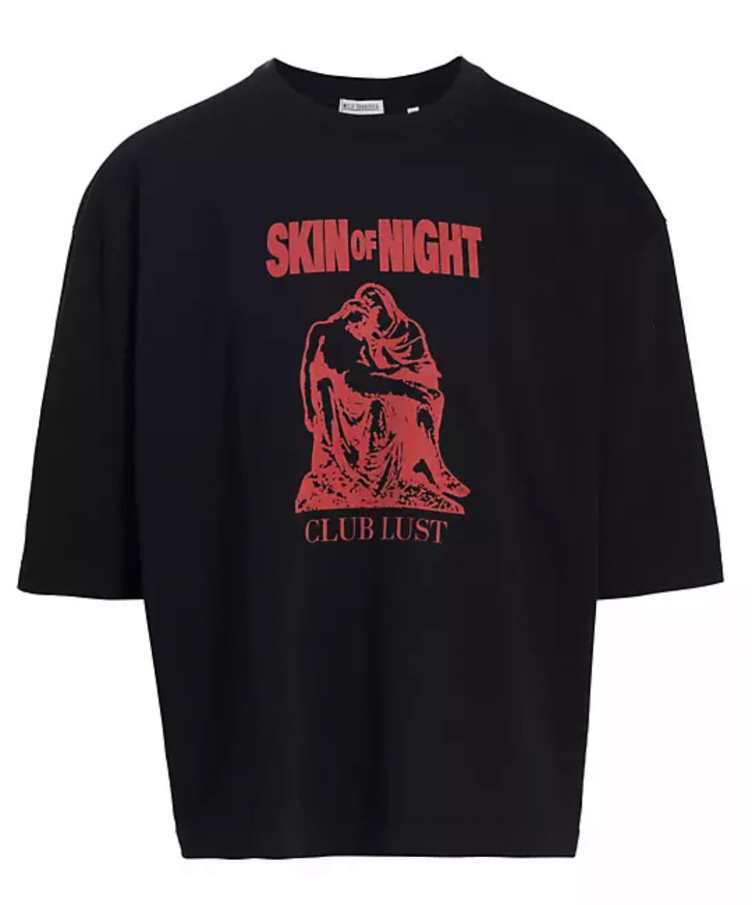 Willy Chavarria Skin Of Night Buffalo Oversized T-Shirt