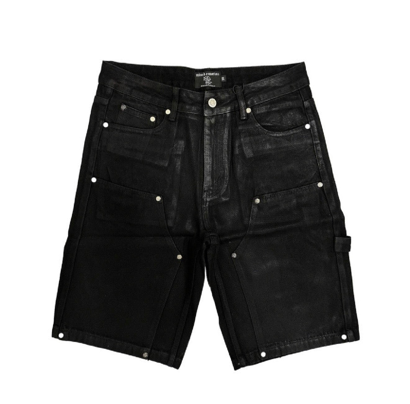 Mixed Emotion Worker Wax Shorts