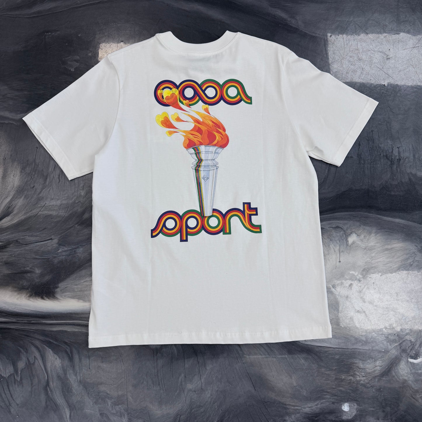 Casa Balnca Torch Tee White