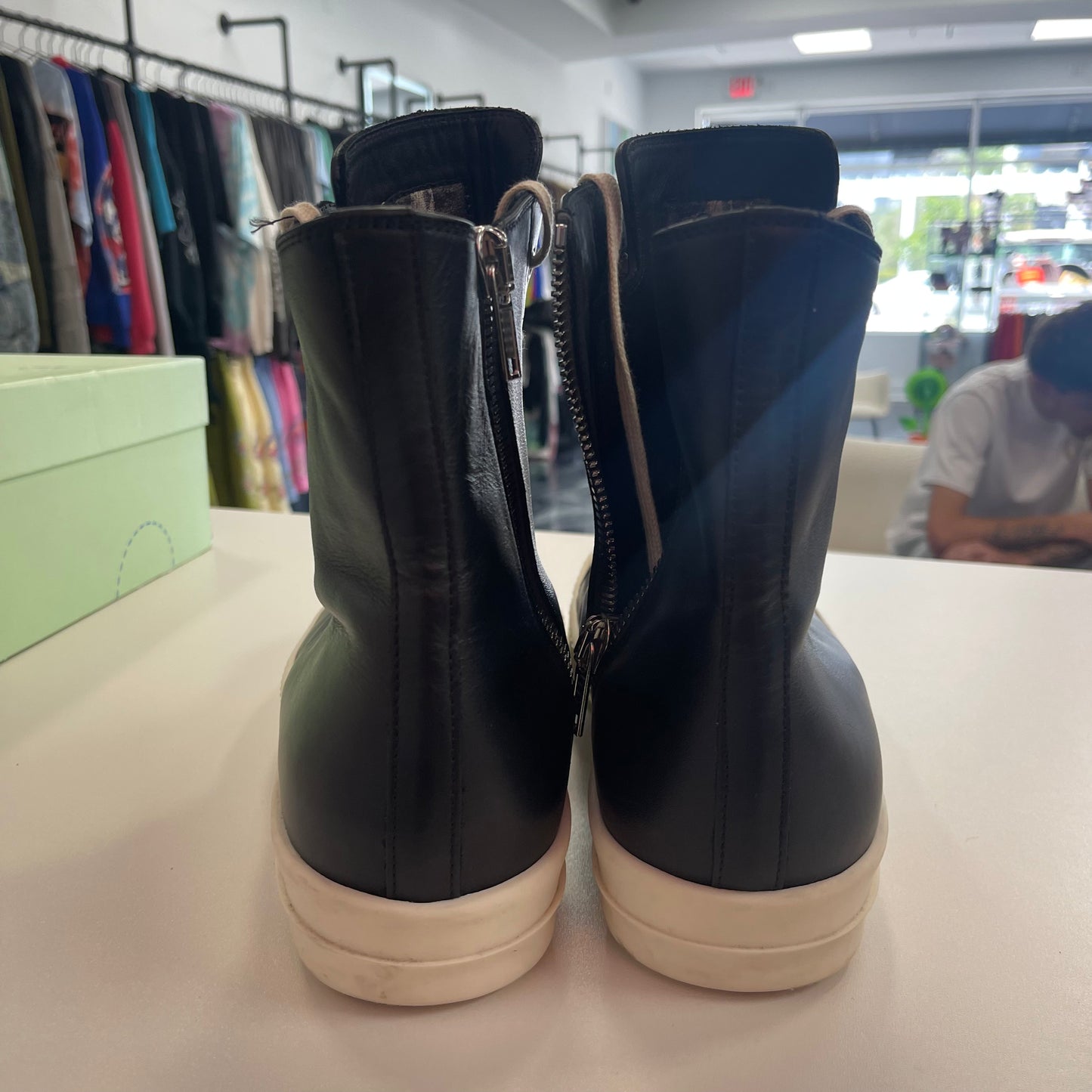Rick Owen Mainline Ramone High Top Leather (USED)