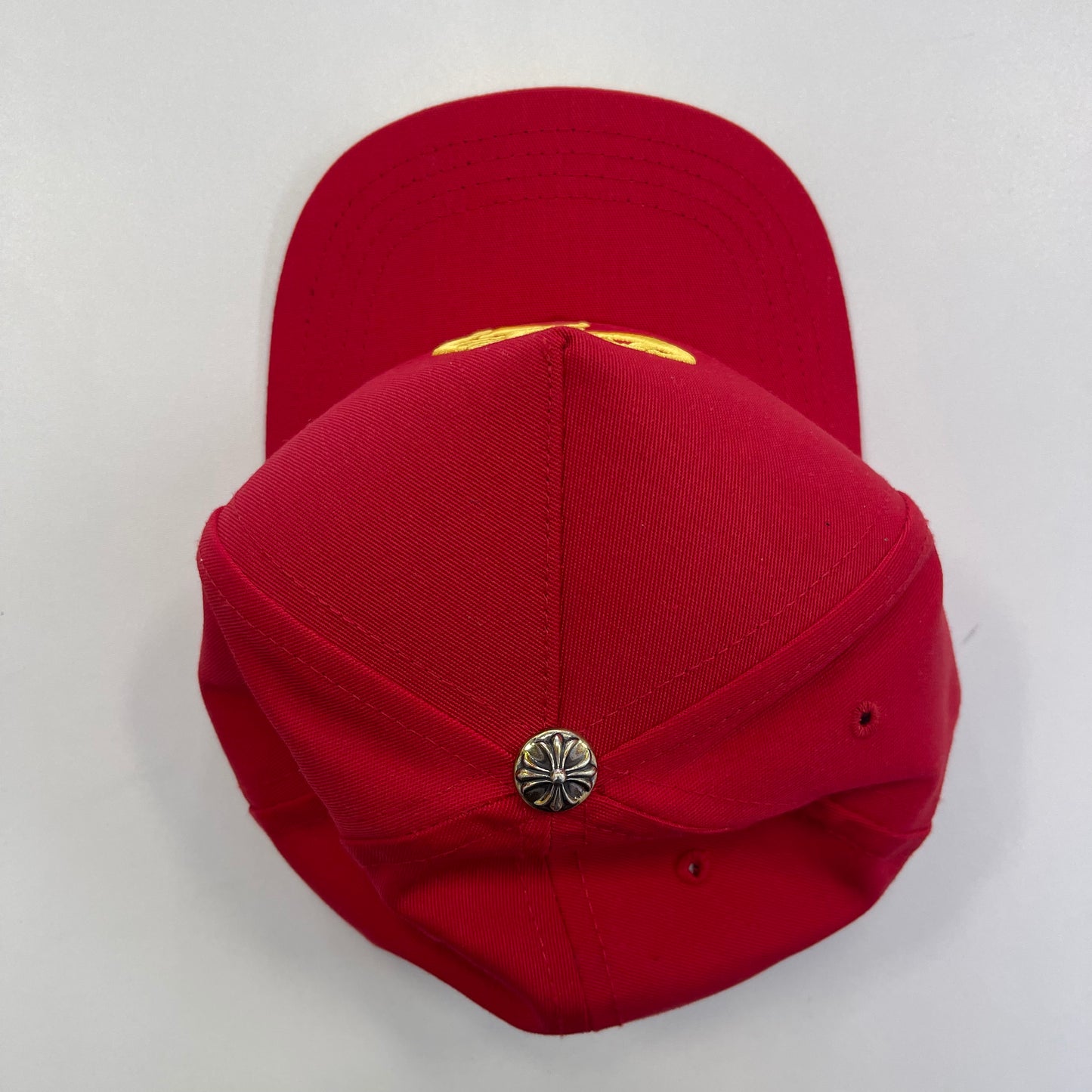 Chrome Hearts Baseball Hat 'Red/Yellow'