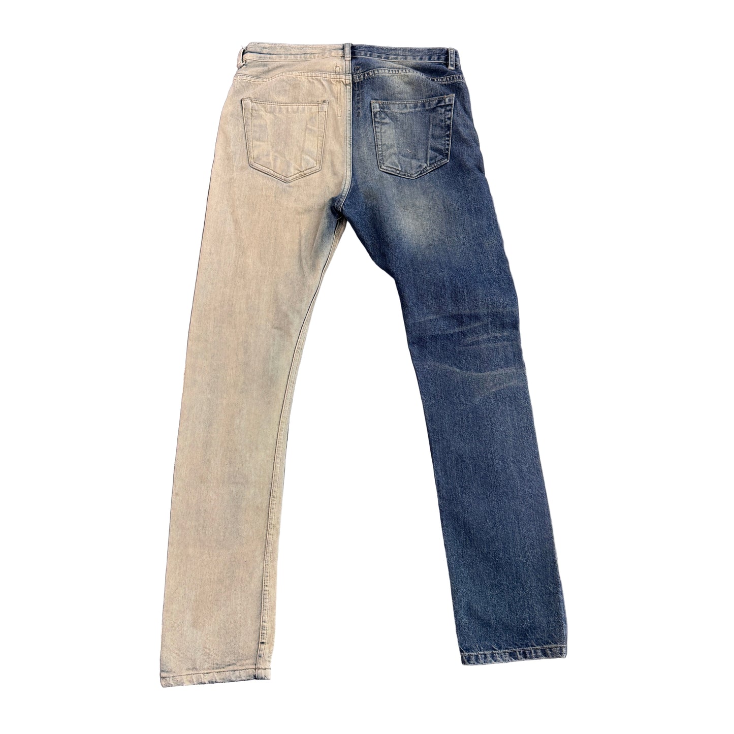 Rick Owen Torrence Cut Split Denim