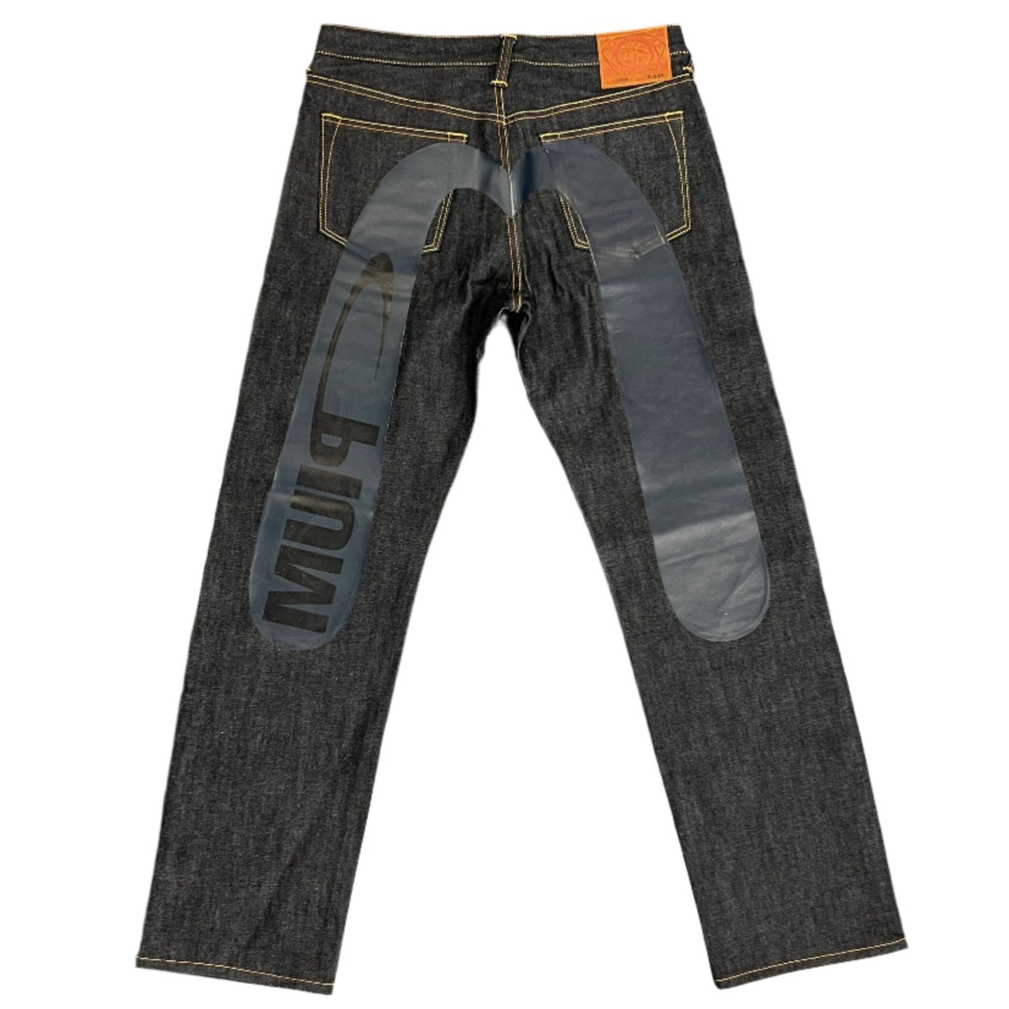 Opium x Evisu Leg Print Denim Jeans