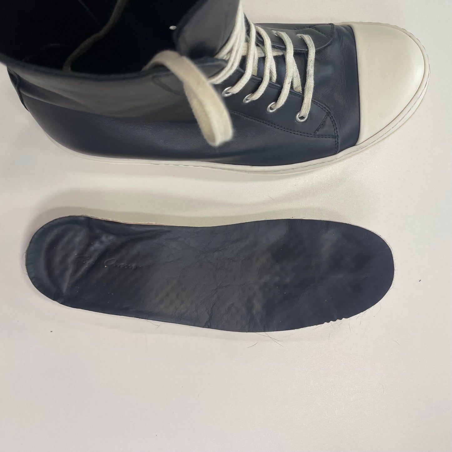 Rick Owen Mainline Ramone High Top Leather (USED)