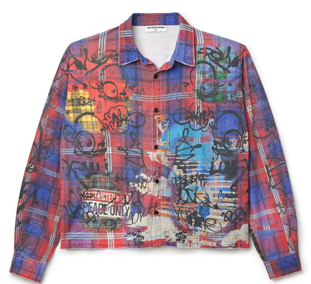 VALE FOREVER GRAFFITI FLANNEL