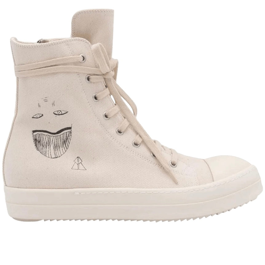 Rick Owens DRKSHDW Strobe Cotton Denim High Toothface Minimal Smile Ramone’s (Used)