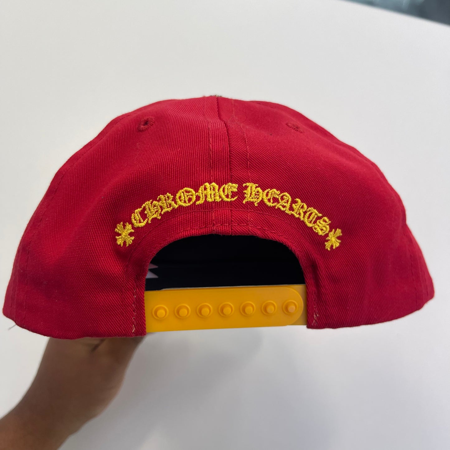 Chrome Hearts Baseball Hat 'Red/Yellow'