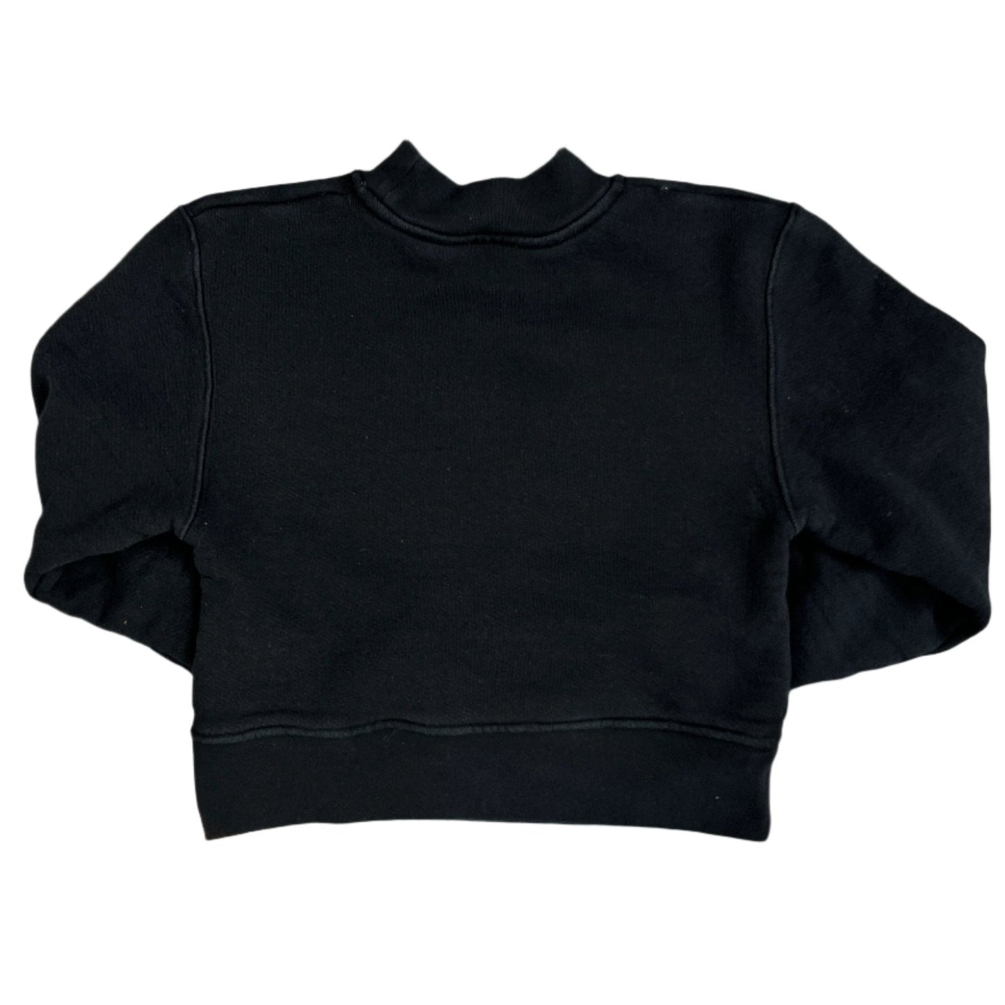 Palm Angels Rainbow Cropped Crewneck Black womens (FREE)(1 Year Anniversary)
