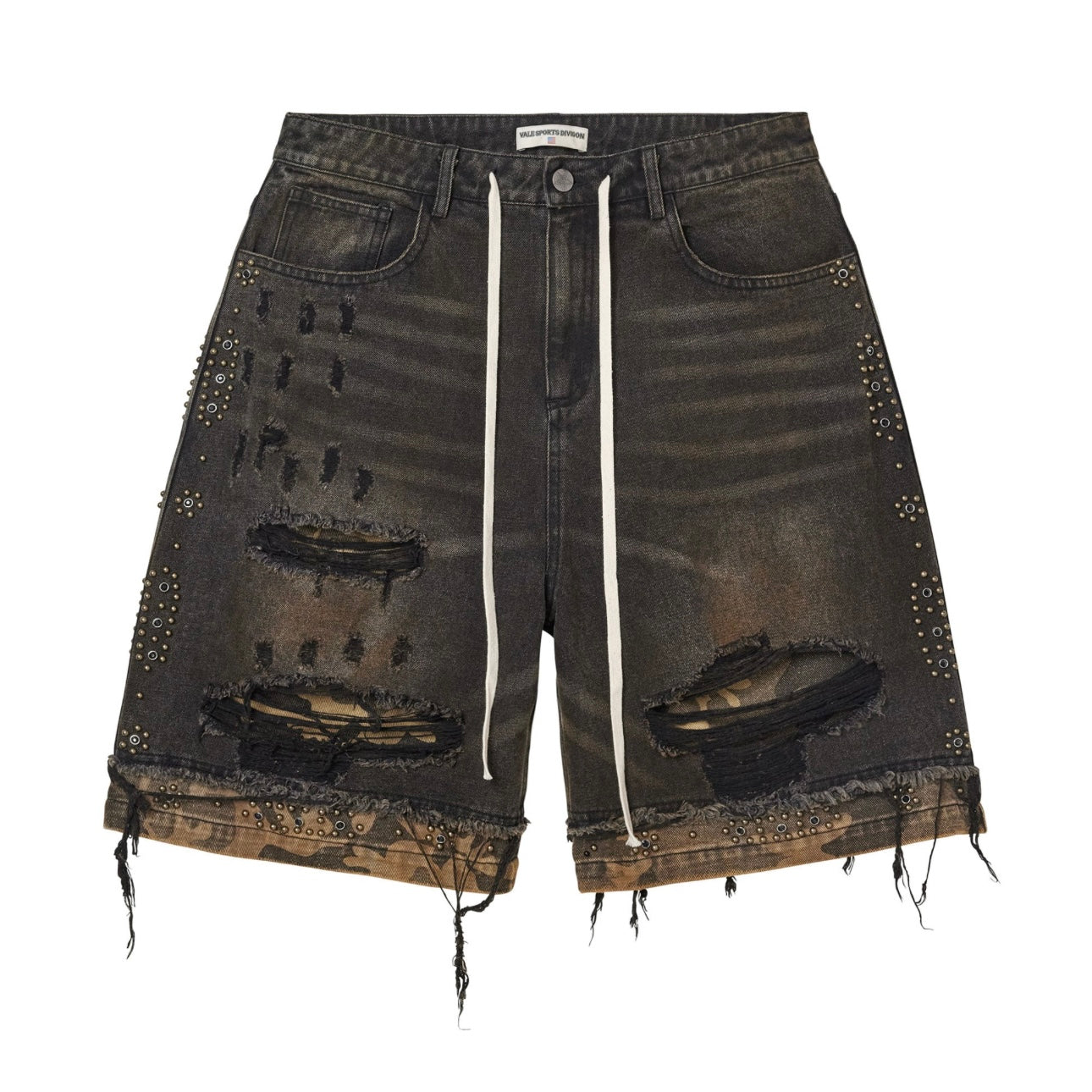 VALE FORVER BLACK DOUBLE JORTS