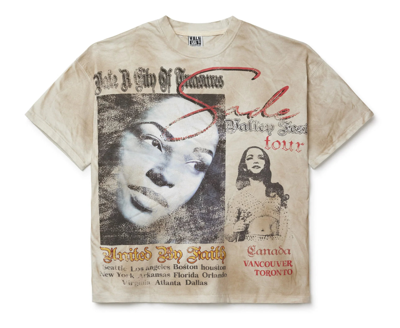 VALE FOREVER CREAM TOUR TEE