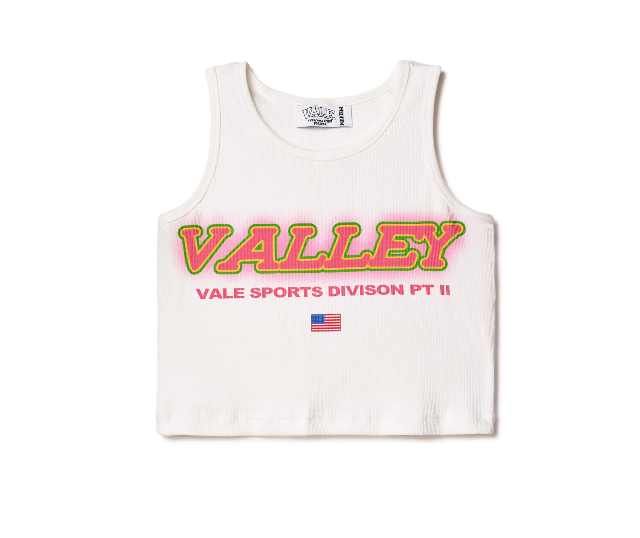 VALE FOREVER WOMENS TANK WHITE